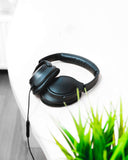 Earbuds are the smallest headphones which block out the noise pretty well